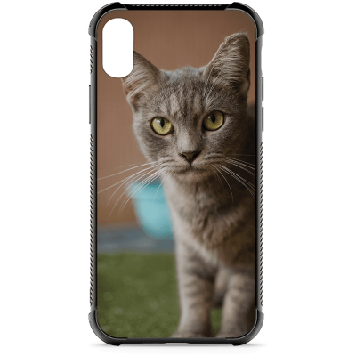 iPhone X Custom Case - Black Bumper